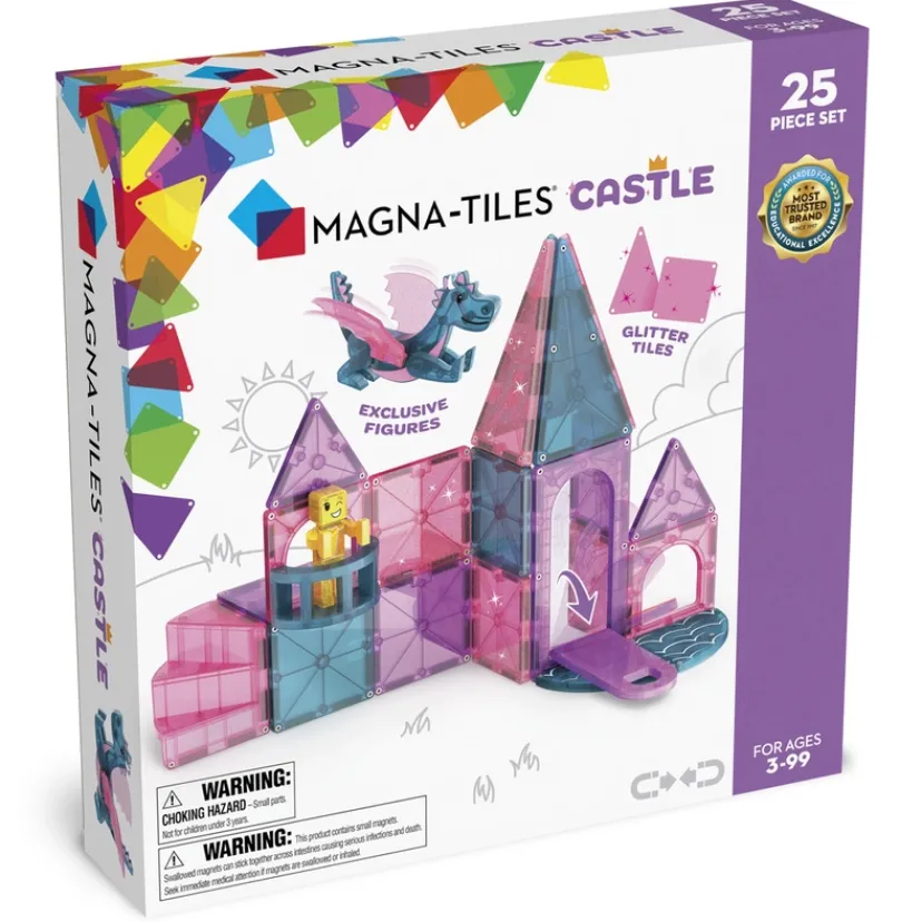 MAGNA-TILES Castle 25 atk>MAGNATILES
