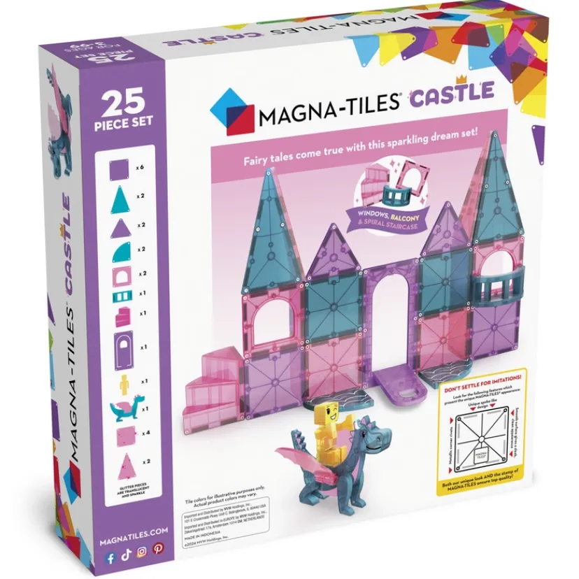 MAGNA-TILES Castle 25 atk>MAGNATILES