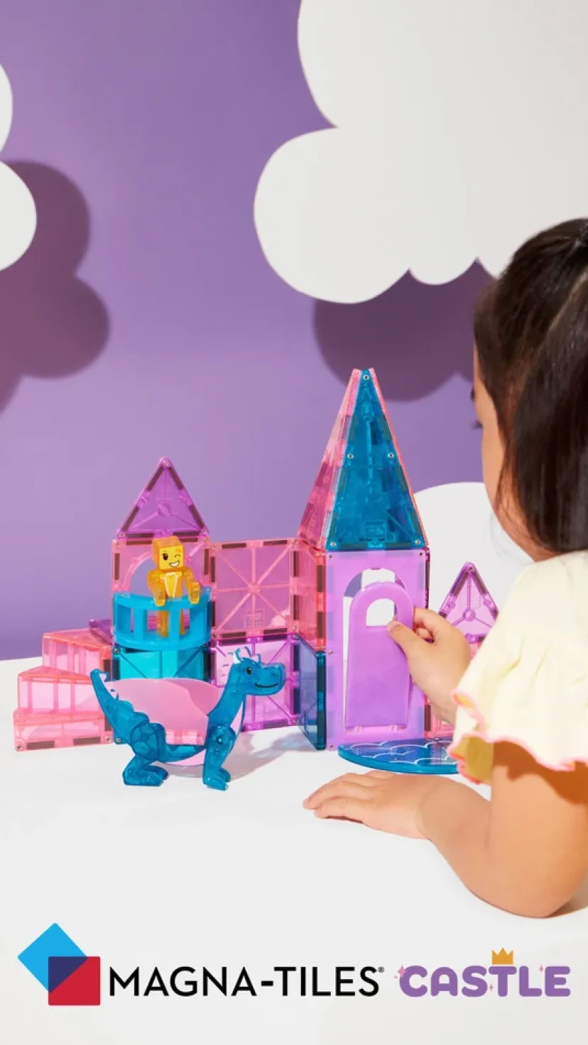 MAGNA-TILES Castle 25 atk>MAGNATILES