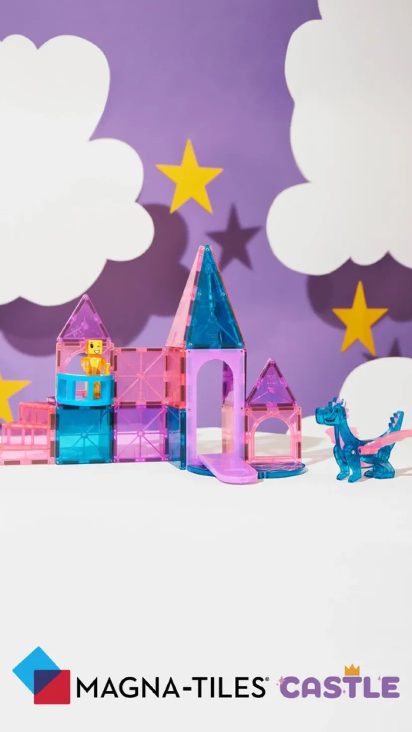 MAGNA-TILES Castle 25 atk>MAGNATILES