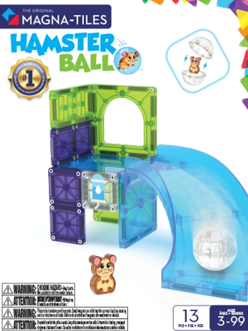 MAGNA-TILES Hamsterhjulsæt> Hot