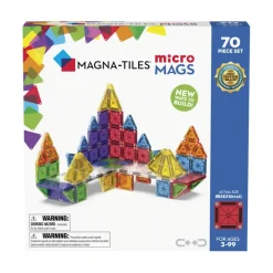 MAGNA-TILES microMAGS 70 stk>MAGNATILES Hot