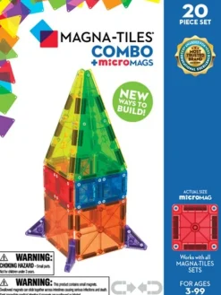 MAGNA-TILES microMAGS Combo 20 stk>MAGNATILES Discount