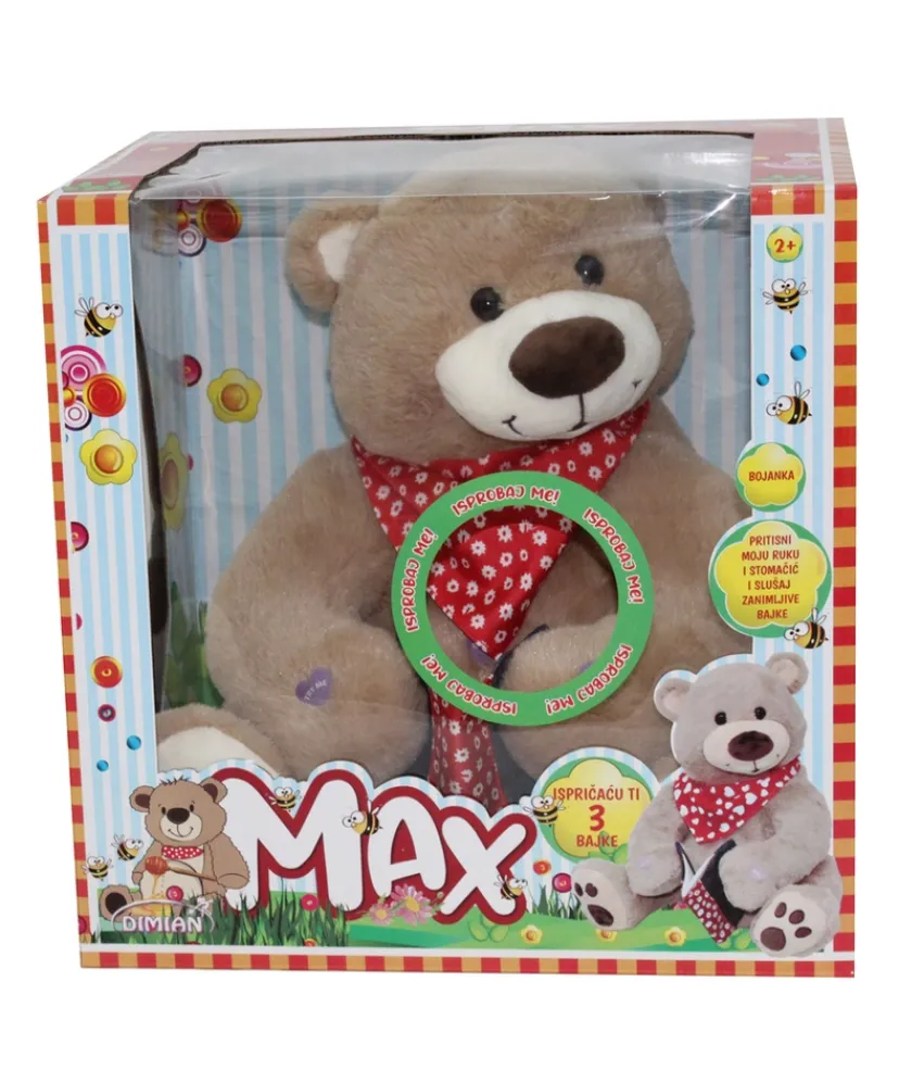 Max -Bamse Bjørnen der fortæller eventyr>