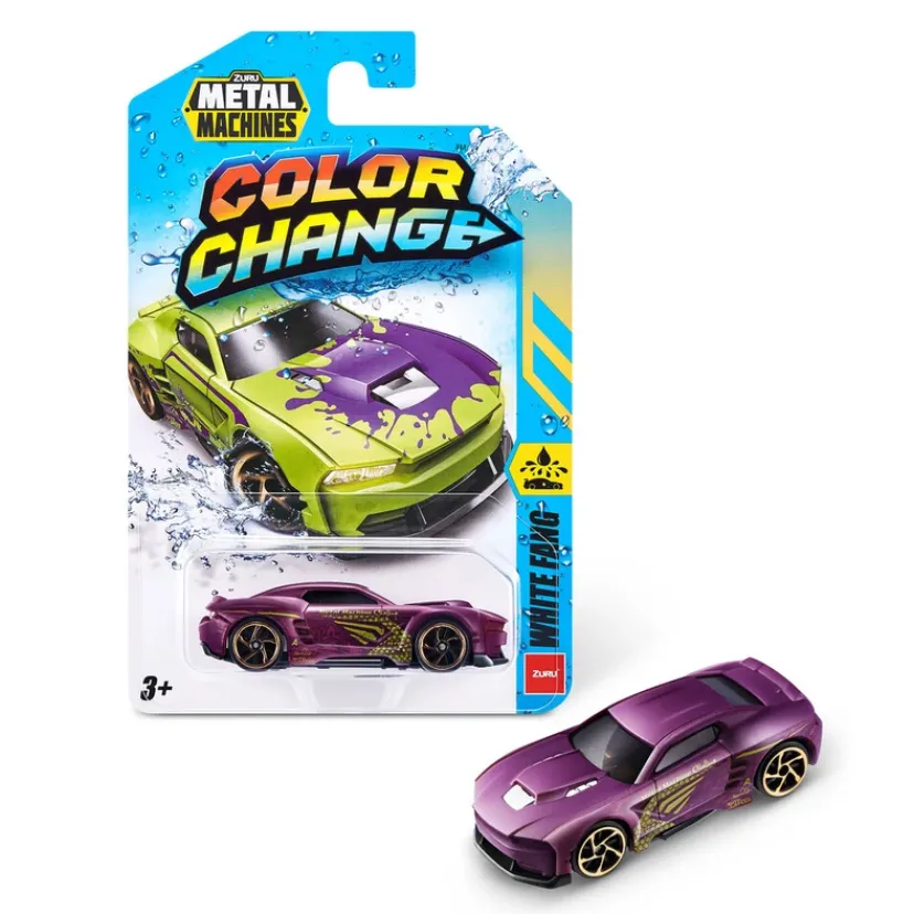 Metal Machines Color Change Mini Die-Cast Car ass> Outlet