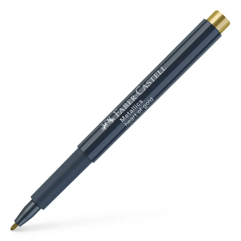 Metallic pen guld>Faber-Castell Best
