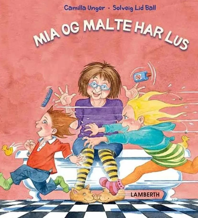 Mia og Malte har lus> Best