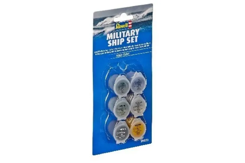 Military Ship set aqua color acrylic 6x5ml>Revell Hot