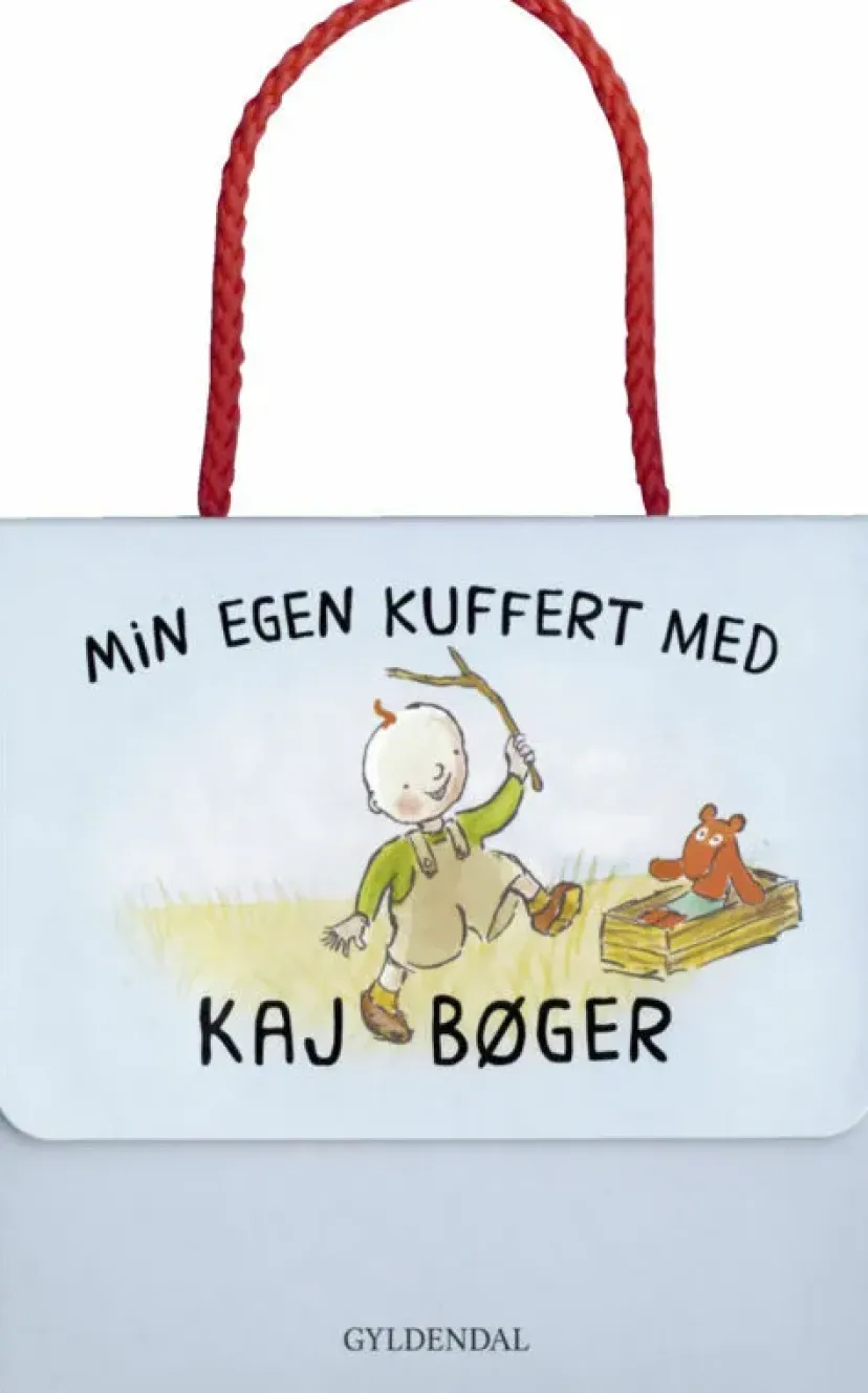 Min egen kuffert med Kaj bøger> Sale