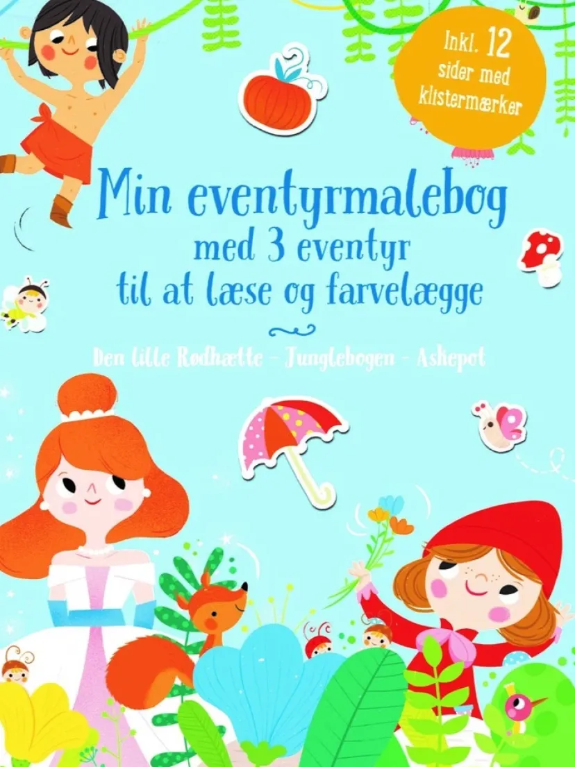 Min eventyrmalebog - blå> Clearance
