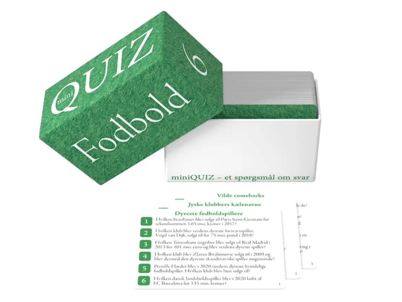 miniQUIZ - Fodbold>Spil Discount