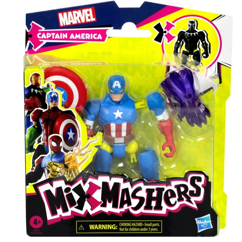 Mixmashers Captain America basic figur>Avengers Hot