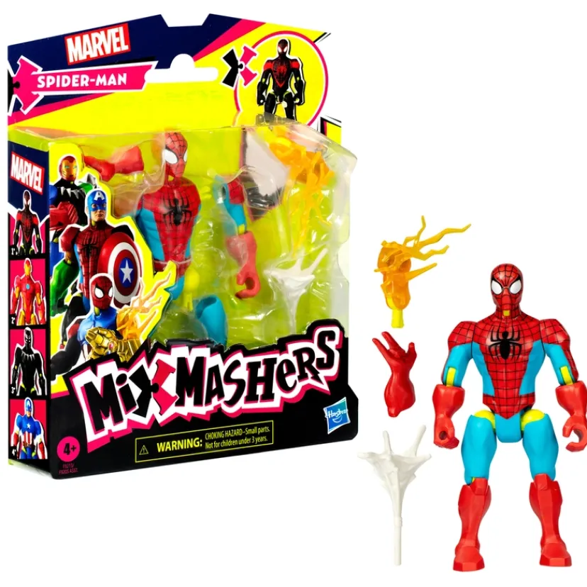 Mixmashers Spiderman basic figur>Avengers