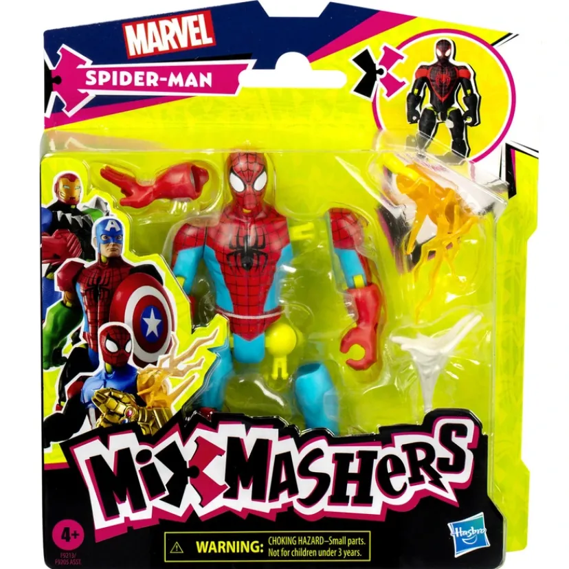 Mixmashers Spiderman basic figur>Avengers