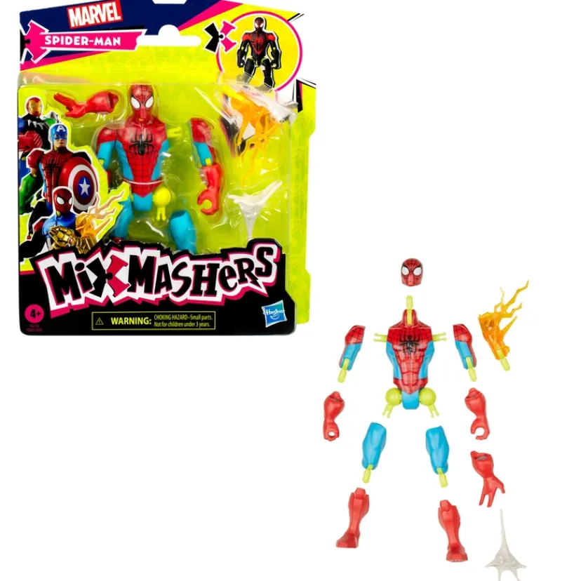 Mixmashers Spiderman basic figur>Avengers