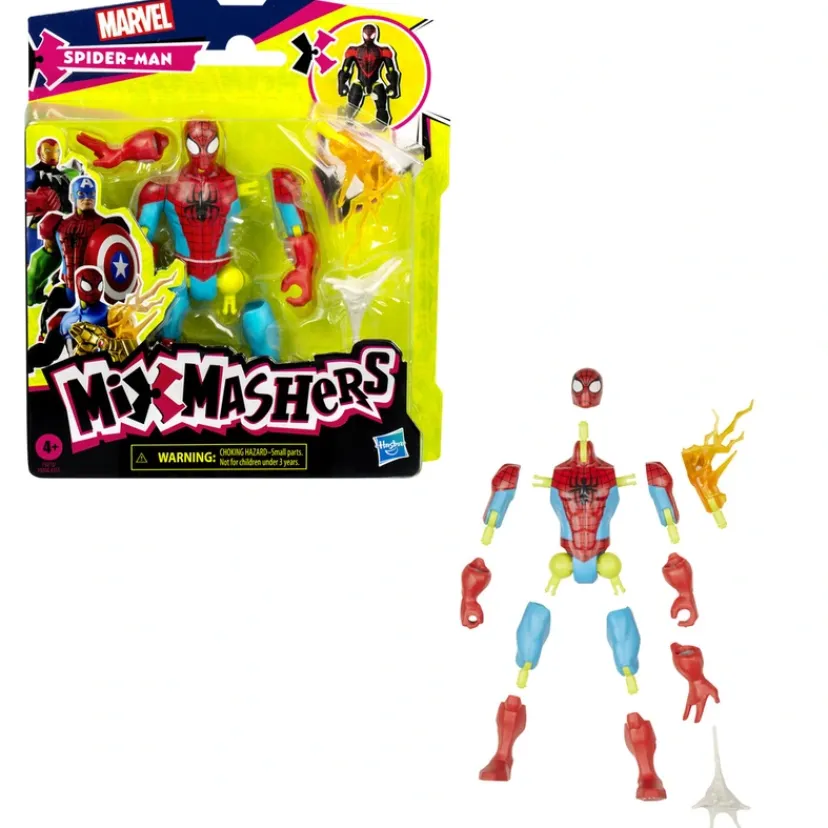 Mixmashers Spiderman basic figur>Avengers