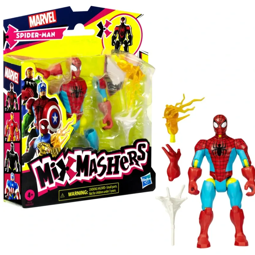 Mixmashers Spiderman basic figur>Avengers