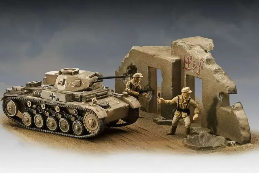 Model Set PzKpfw II Ausf. F 1:76>Revell Best