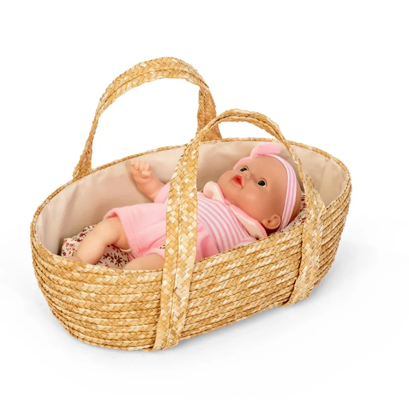 Mosekurv med sengetøj, 35 cm>Mamamemo Best