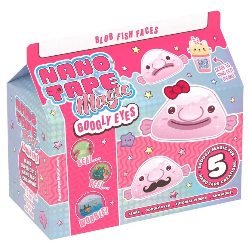NANO TAPE MAGIC Klassisk Blob Fisk Ansigter> Sale