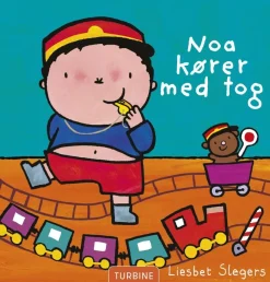 Noa kører med tog> Hot