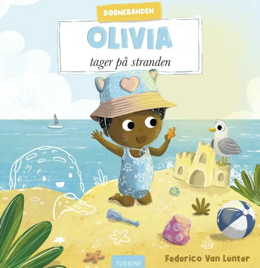 Olivia tager på stranden> Online