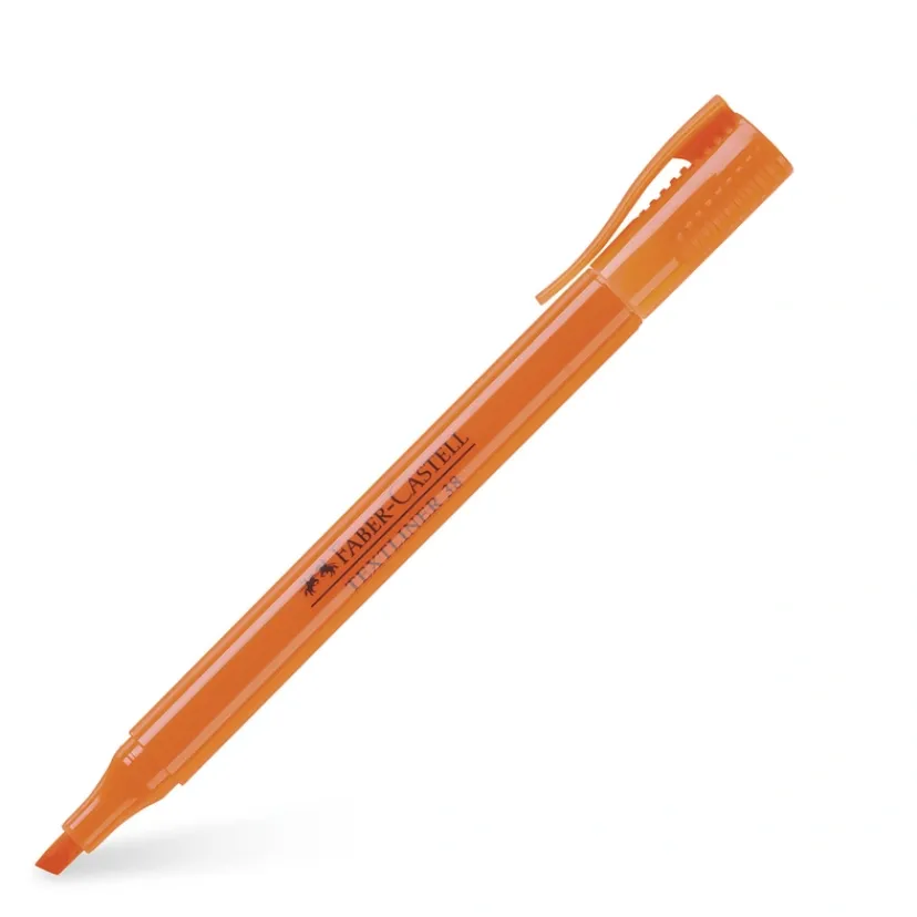 Overstregningspen textliner 38 orange>Faber-Castell