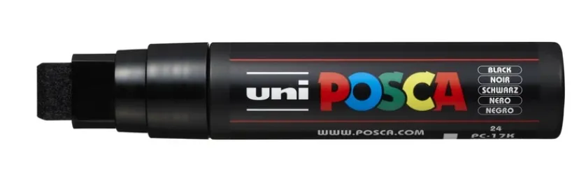 Paintmarker Uni pc-17k sort>POSCA Online