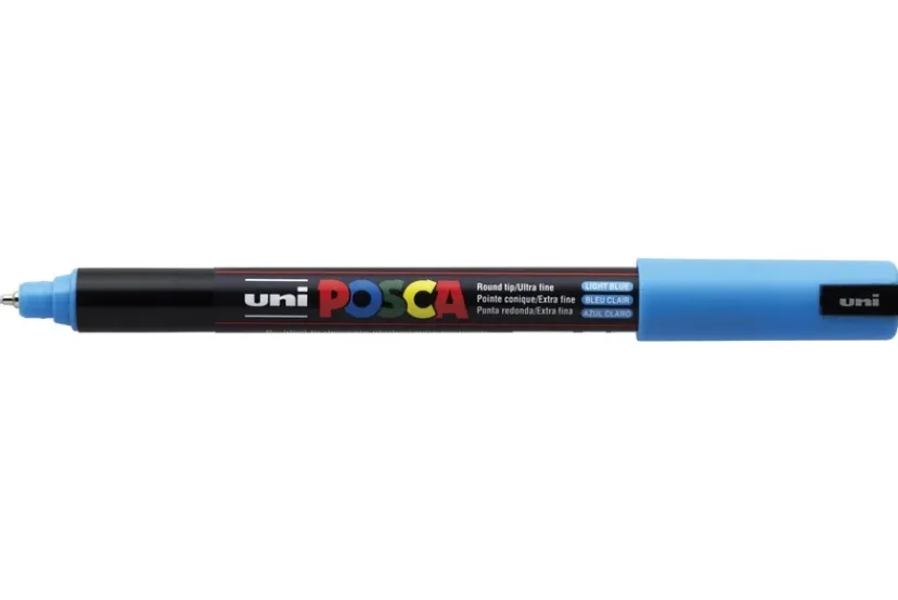 Paintmarker Uni pc-1mr lys blå>POSCA Online