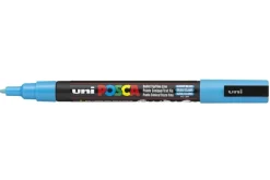 Paintmarker Uni pc-3m lys blå>POSCA Hot