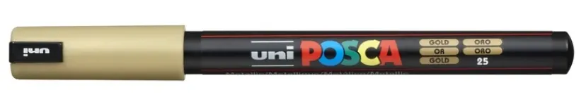 Paintmarker Uni pc-1mr guld>POSCA Clearance