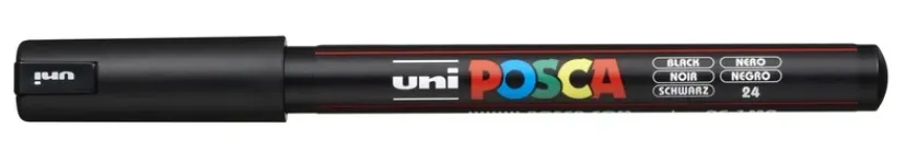 Paintmarker Uni pc-1mr sort>POSCA