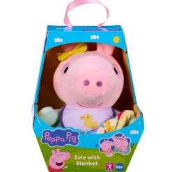 PEPPA PIG PLUSH BLANKET EVIE>Gurli Gris Clearance