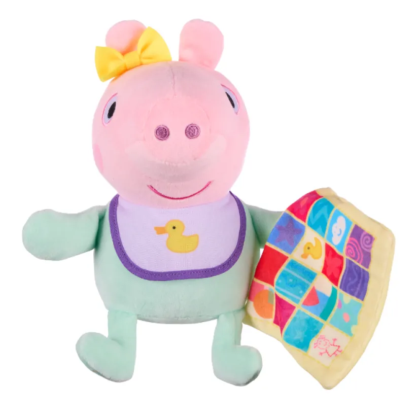 PEPPA PIG PLUSH BLANKET EVIE>Gurli Gris Clearance