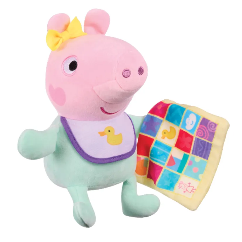 PEPPA PIG PLUSH BLANKET EVIE>Gurli Gris Clearance