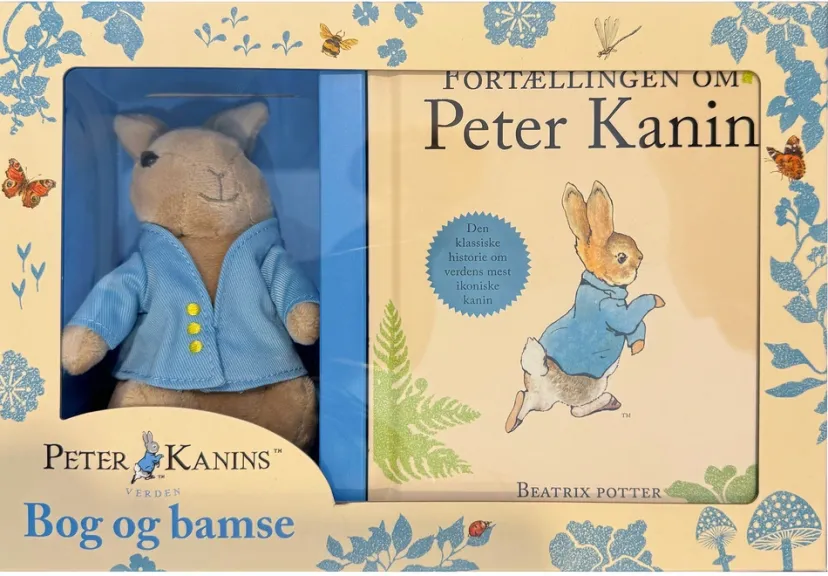 Peter Kanin - Gaveæske med bog og bamse> Online