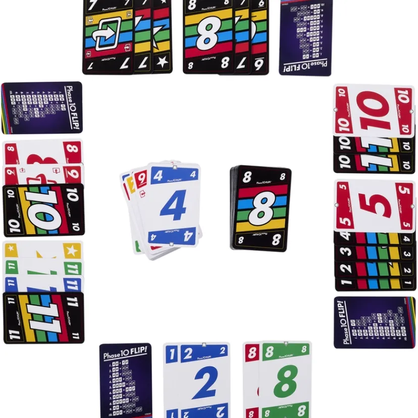 Phase 10 Flip!>Mattel Games Outlet