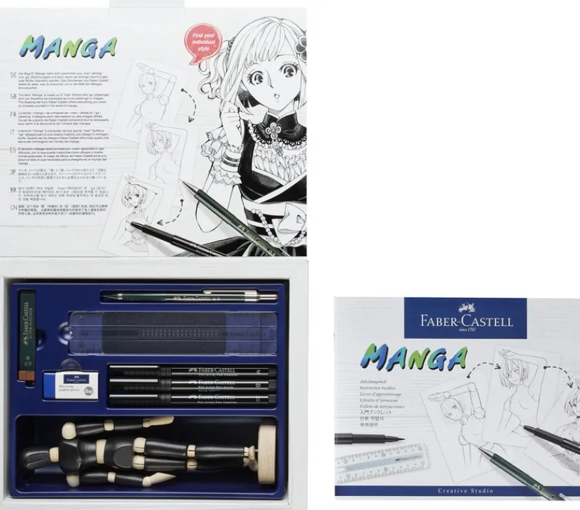 Pitt artist manga starter sæt>Faber-Castell Discount