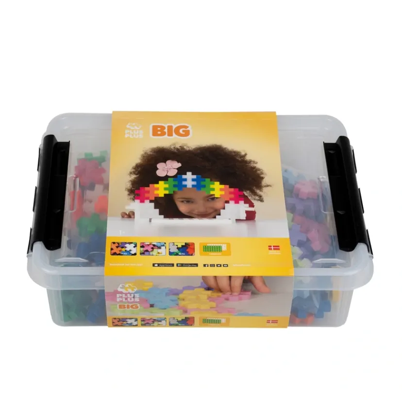 Plus-Plus BIG Storage Box Mix 200 stk>Plus Plus New