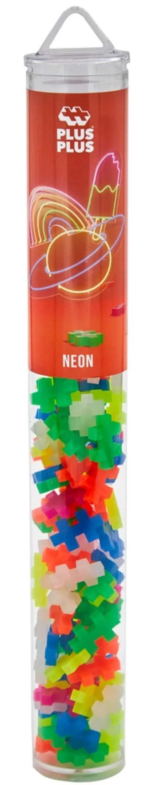 Plus-Plus Neon Mix / 100 pcs Tube>Plus Plus Clearance