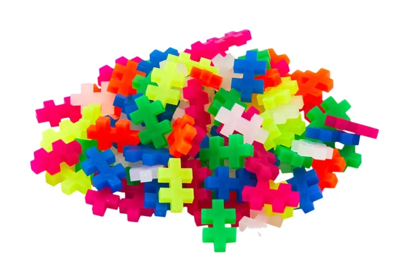 Plus-Plus Neon Mix / 100 pcs Tube>Plus Plus Clearance