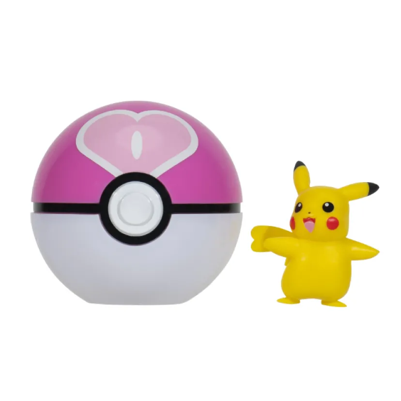 Pokemon clip n go Pikachu with love ball>Pokémon