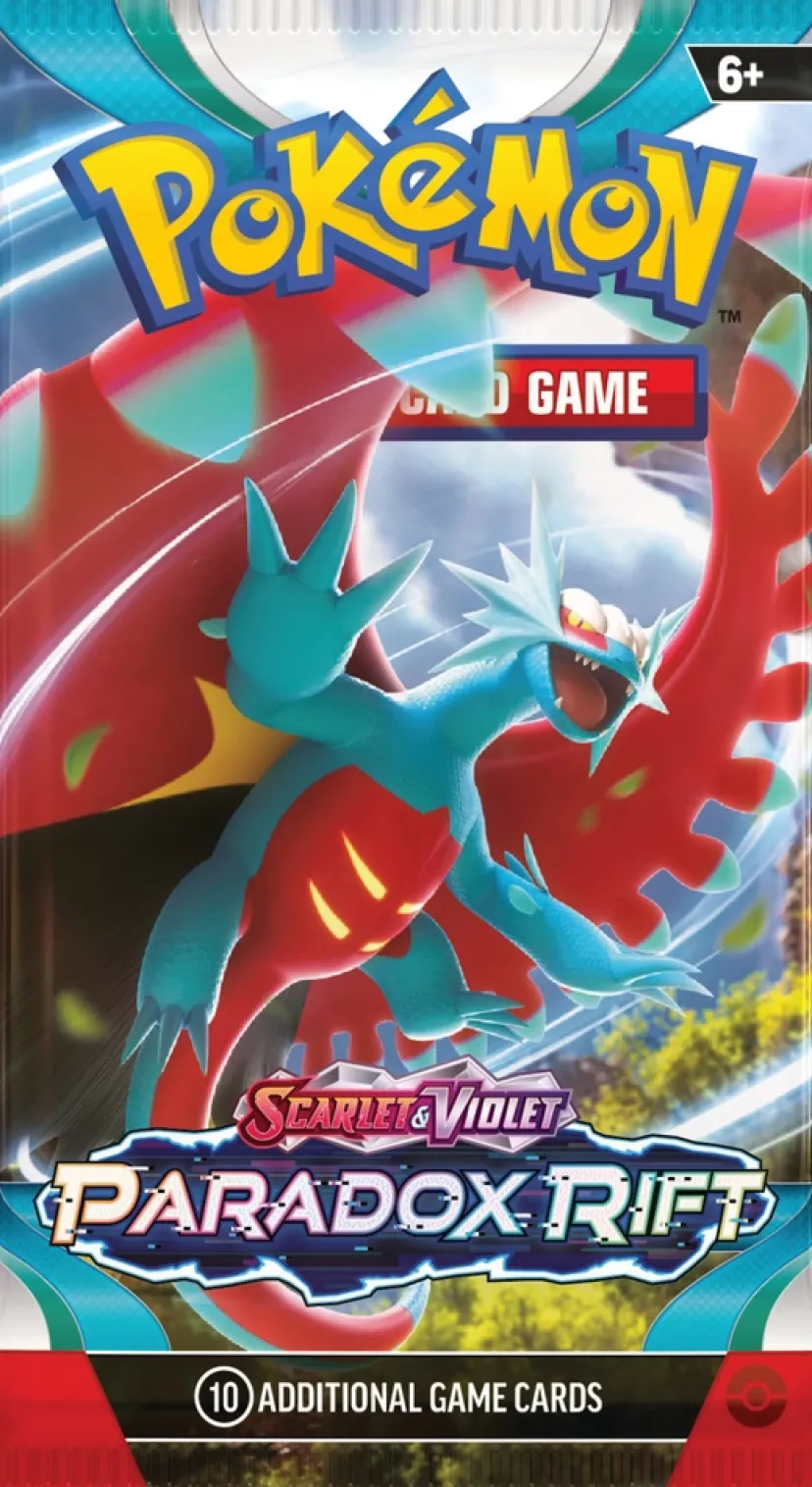 Pokemon Scarlet & Violet 4 booster, Paradox Rift>Pokémon Hot