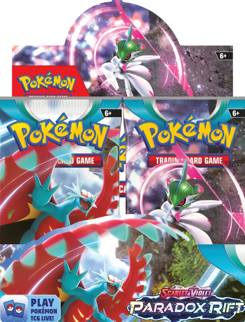 Pokemon Scarlet & Violet 4 booster, Paradox Rift>Pokémon Hot