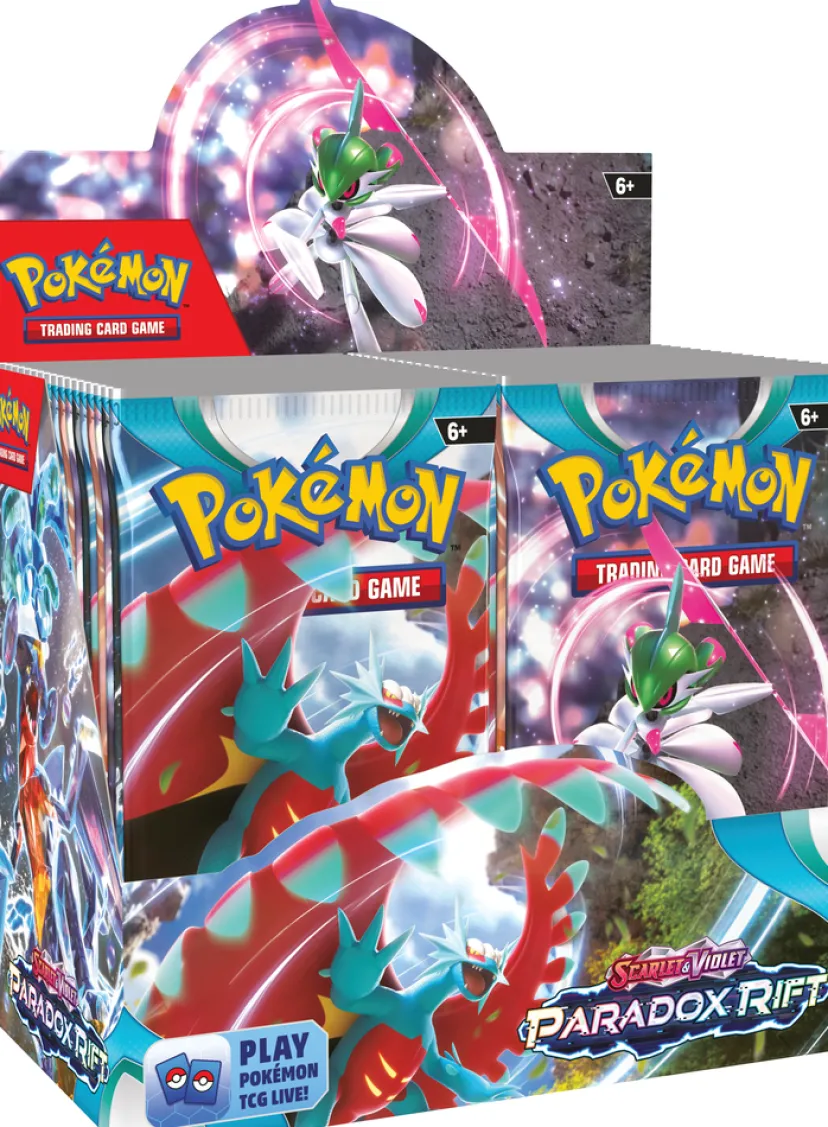 Pokemon Scarlet & Violet 4 booster, Paradox Rift>Pokémon Hot