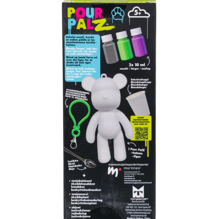 Pour Palz Bear nøglering ass> Hot