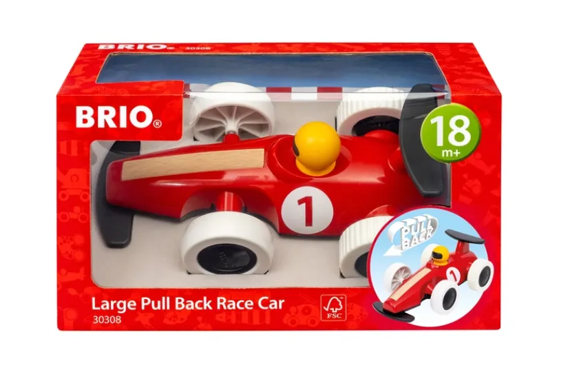 Pull Back Racerbil Stor>Brio Best