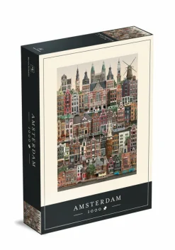 Puslespil Amsterdam 1000 brikker>Martin Schwartz Hot