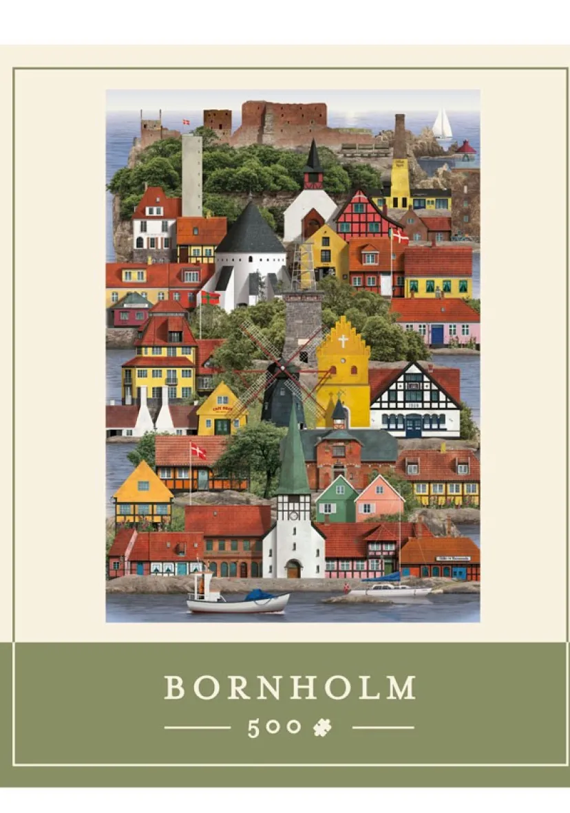 Puslespil Bornholm 500 brikker>Martin Schwartz Online