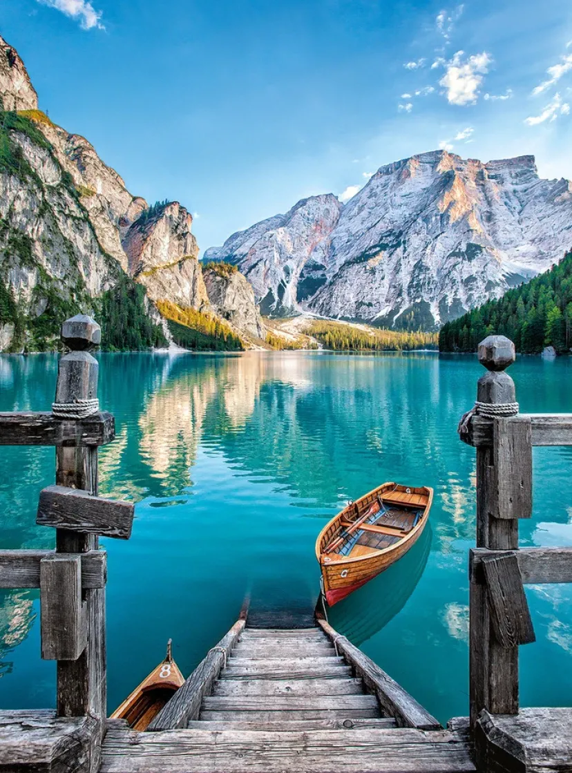 Puslespil Braies Lake 500 brikker>Clementoni Hot